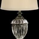 New Table Lamp Dark Antique Brass Dale Tiffany 1-Light Calvert Fabric Met DY-286