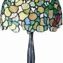 New Accent Lamp Antique Bronze Dale Tiffany 2-Light Hydrangea Metal Hand- DY-344