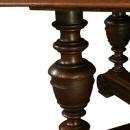 Antique French Dining Table, Rectangular, Oak, Carvings, Heavy, Petite Size