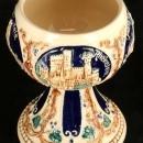 Vintage German Wine Cup Drachenfels Rhein Rhine Castles