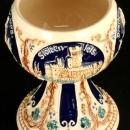 Vintage German Wine Cup Drachenfels Rhein Rhine Castles