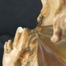 Antique French Art Deco Chalk Bust Jesus Sacred Heart