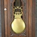 French Brittany Morbier Grandfather Longcase Clock Quimper