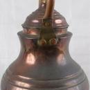 Antique French Country Copper Water Tea Kettle Pitcher