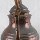 Antique French Country Copper Water Tea Kettle Pitcher
