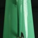 Shabby Style Antique French Country Green Enamelware Pitcher makes a great Vase