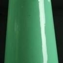 Shabby Style Antique French Country Green Enamelware Pitcher makes a great Vase