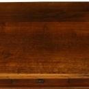 Vintage 1950 Spanish Mission Coffee Table, Solid Oak & Iron