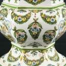 Large Vintage Majolica Vase, French Rococo, Moustiers, Neoclassical Mythology
