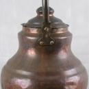 Antique French Country Copper Water Tea Kettle Pitcher
