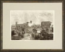 New Print Anonymous Reproduction Framed Landscapes Etched Landscapes Rect WA-105