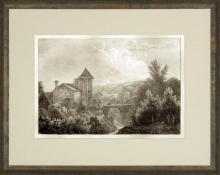 New Print Anonymous Reproduction Framed Landscapes Etched Landscapes Rect WA-103