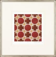 New Print Chariklia Zarris Reproduction Framed Patterns Brilliant Symmetr WA-184