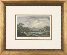 New Print T.C. Richard de Saint-Hon Reproduction Framed Travel Views of N WA-416