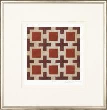 New Print Chariklia Zarris Reproduction Framed Patterns Brilliant Symmetr WA-189