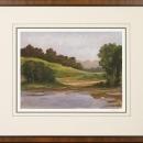 New Print Ethan Harper Reproduction Framed Landscapes Spring Light Rectan WA-231