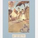 New Print Robinson Reproduction Framed Childrens Stories Rectangle WA-392