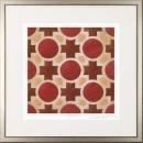 Large Framed Fine Art Print, Red Brilliant Symmetry, Judeen Young, Numbered