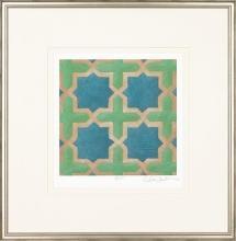 New Print Chariklia Zarris Reproduction Framed Patterns Brilliant Symmetr WA-181