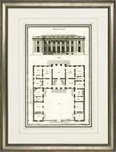 New Print Sieur de Neufforge Reproduction Framed Architecture DeNeufforge WA-406