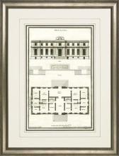 New Print Sieur de Neufforge Reproduction Framed Architecture DeNeufforge WA-408