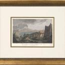 New Print T.C. Richard de Saint-Hon Reproduction Framed Travel Views of N WA-421