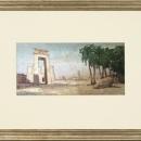 New Print Anonymous Reproduction Framed Seascapes Coastal Mediterranean Re WA-97