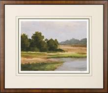 New Print Ethan Harper Reproduction Framed Landscapes Spring Light Rectan WA-232