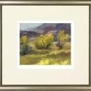 New Fine Art Giclee Print, Chun Wang Landscape, Mountain/Prairie, Yellow Bushes