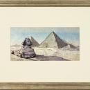 New Print Anonymous Reproduction Framed Seascapes Coastal Mediterranean Re WA-91