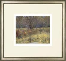 New Fine Art Giclee Print, Meadow Trees, Chun Wang, Signed/Numbered/Framed