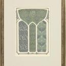 New Print Anonymous Reproduction Framed Patterns Decorative Panels Rectang WA-39