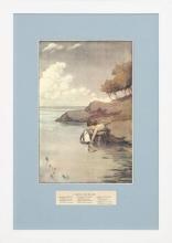 New Print Robinson Reproduction Framed Childrens Stories Rectangle WA-389