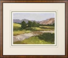 New Print Ethan Harper Reproduction Framed Landscapes Spring Lights Recta WA-236