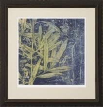 New Fine Art Giclee Print Reproduction, Green Leaves Midnight Illumination