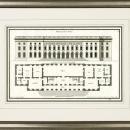 New Print Sieur de Neufforge Reproduction Framed Architecture DeNeufforge WA-405