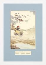 New Print Robinson Reproduction Framed Childrens Stories Rectangle WA-391