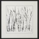New Original Art Print, Sharon Gordon, Birch Trees, Black/White, Signed/Numbered