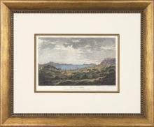 New Print T.C. Richard de Saint-Hon Reproduction Framed Travel Views of N WA-418