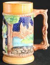 NICE Vintage German Souvenir Beer Stein Castle Lovers