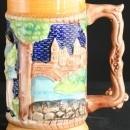 NICE Vintage German Souvenir Beer Stein Castle Lovers