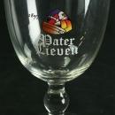 Vintage Belgian Abbey Ale Pater Lieven Beer Glass for your barware collection