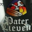 Vintage Belgian Abbey Ale Pater Lieven Beer Glass for your barware collection