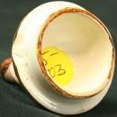 Vintage Hand-Painted Italian Capodimonte Ginger Jar Vase with Playful Children