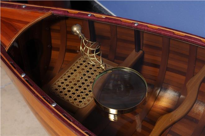 Magnifying Glass 5-Inch Wood Box New OM-150
