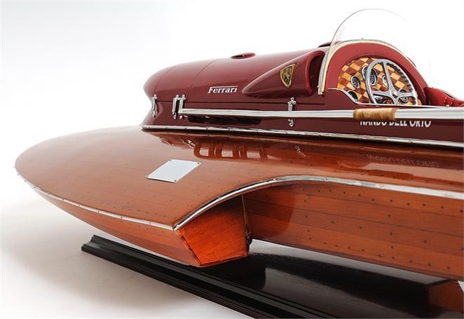 Model Motorboat Ferrari Hydroplane Boat Red