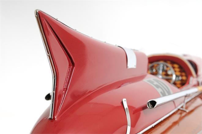Model Motorboat Ferrari Hydroplane Boat Red