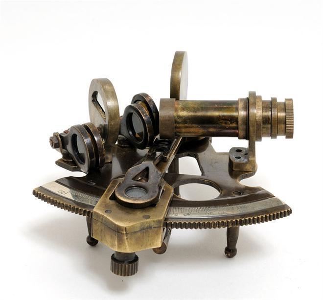 Sextant Nautical Small Leather New OM-