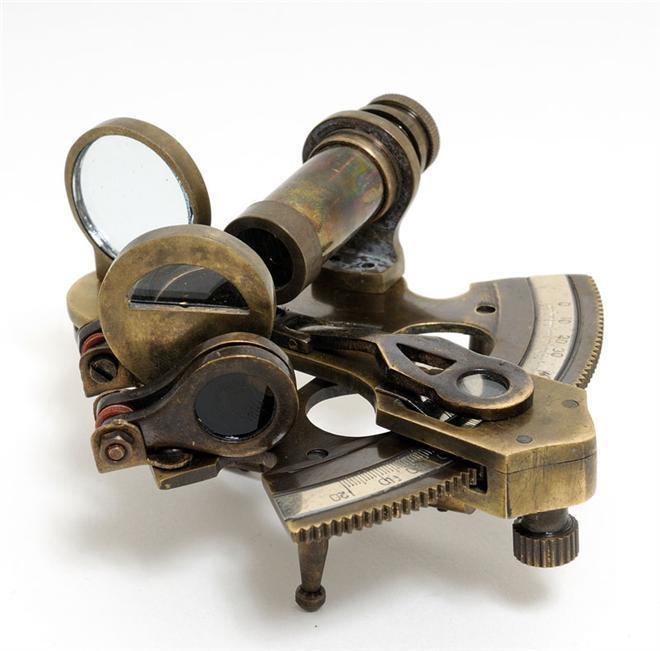 Sextant Nautical Small Leather New OM-