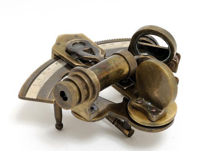 Sextant Nautical Small Leather New OM-